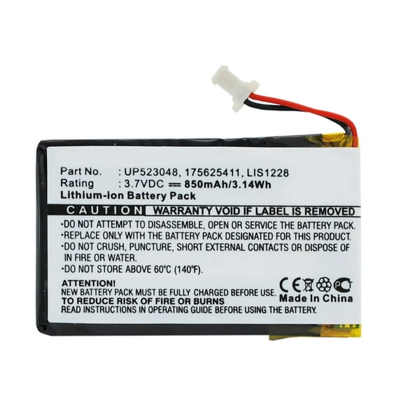Batteries N Accessories BNA-WB-P6544 PDA Battery - Li-Pol, 3.7V, 850 mAh, Ultra High Capacity Battery - Replacement for Sony 175625411 Battery