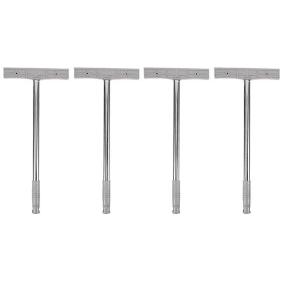 4 Pcs  Handheld Welcome Sign Holder Stick Leader Tour Guide Sign Holder Outdoor Parade Sign Rod Holder