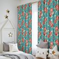 thumbnail image 5 of Blackout Kids Curtains,Pioneer Flower Floral Print Pattern Childrens Insulated Curtains Set Of 2,Bedroom Essentials,Toddler Room Decor 52"x84", 5 of 5