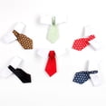 thumbnail image 5 of Pajarita para mascotas, corbata para niños, corbata pequeña con estampado de rayas, corbata para perros 1520, 5 of 5