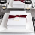 thumbnail image 7 of Purple Q Crafts White Gift Boxes for Presents Magnetic Cardboard Boxes, 5” x 7” 2-Pack, 7 of 7