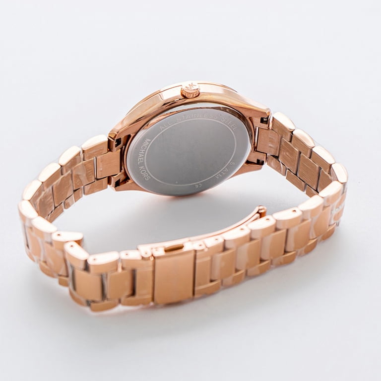 NWOT Michael Kors Lauryn Crystal Quartz Black Dial watch MK-3723 Michael Kors MK3723 Lauryn Crystal Quartz Black Dial Women main image 4