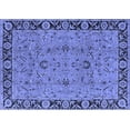 thumbnail image 1 of Ahgly Company Indoor Rectangle Oriental Blue Traditional Area Rugs, 7' x 10', 1 of 4