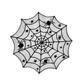 thumbnail image 4 of Mantel de Halloween Macarena Decoración Redondo Telaraña Encaje 102 cm, 4 of 8