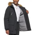 thumbnail image 5 of Club Room Mens Hooded Midi Parka Coat, 5 of 11