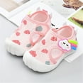 thumbnail image 2 of Otqutp Baby Running Shoes Girls Boys Shoes Sandals Flat Bottom Non Slip Half Open Toe Slip Summer Breathable Soft Shoes, 2 of 5