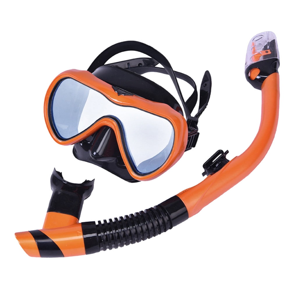 LIDYCE Snorkel Set Snorkeling Equipment Silicone Diving Snorkeling