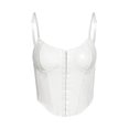 thumbnail image 4 of Sngxgn Womens Tank Tops Summer Tank Shirt V-Neck Sleeveless Blouse Camisole(White,M), 4 of 7