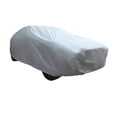 thumbnail image 2 of Car Cover Waterproof Dustproof Sun Shade - Upgraded Peva Single Layer Full Car Cover Sun Protection Heat Insulation Universal Fit Gray S - For Compact Cars, Sedans, Hatchbacks, 2 of 7