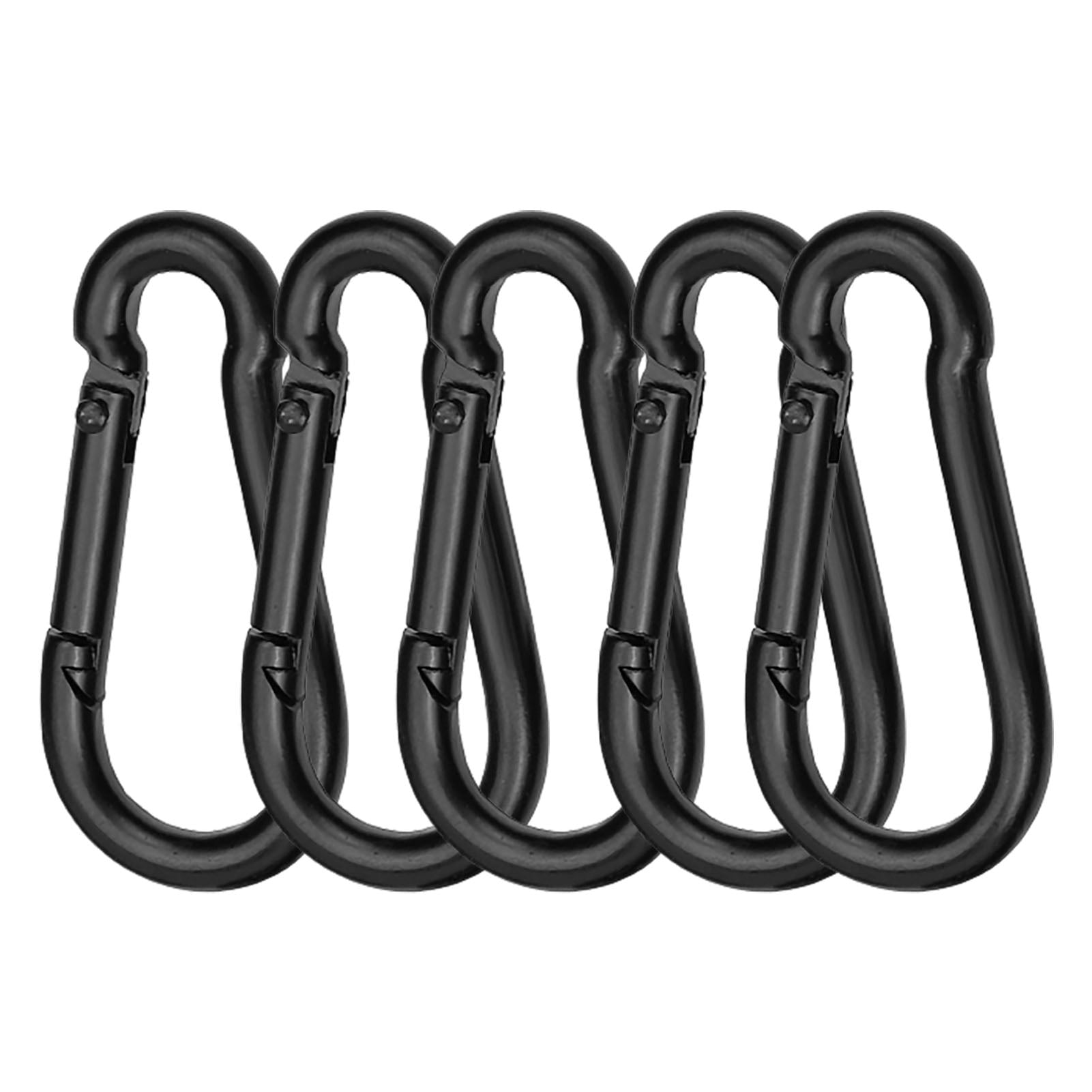 FaLX Set of 5 Climbing Carabiners Strong Loadbearing, Solid