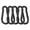 4cm, variant on YIFAEUX 5Pcs Climbing Carabiners Strong Load-bearing Solid Construction Electroplated High Strength Heavy-Duty Quick Link Carabiner Rope Connectors Camping Supplies