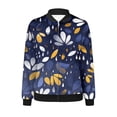 thumbnail image 5 of LOVZFMLL Vestes pour Femmes Sweat à Manches Longues avec Fermeture Éclair Veste Décontractée Tricotée Épaisse de Baseball, 5 of 5