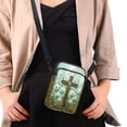 thumbnail image 4 of HELLHERO Double Layer Messenger Bag for Men, Women, Casual Travel, Dandelions and Blooms, 4 of 7