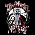 thumbnail image 2 of Men's Disney The Nightmare Before Christmas Jack Santa Claus Sweatshirt Color: Black Size: L, 2 of 4