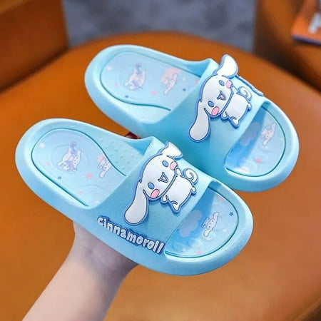 

Sanrio Hello Kitty Children‘s Sandals Indoor Home Slippers Kawaii Non-slip Slippers Girls Boys Flip Flops Bathroom Shower Shoes