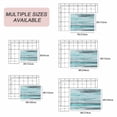 thumbnail image 6 of Turquoise Grey Ombre Outdoor Rug for Patio/Deck/Porch, Non-Slip Large Area Rug 5 x 7 Ft, Vintage Shabby Teal Abstract Art Indoor Outdoor Rugs Washable Area Rugs, Reversible Camping Rug Carpet Runner, 6 of 8