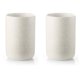 thumbnail image 1 of Portacepillos de dientes para baños - Juego de 2 tazas de cerámica para cepillos de dientes y pasta de dientes, vasos para baño, vaso reutilizable para enjuague bucal y cepillo de dientes,, 1 of 5