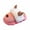 Z04-Pink, variant on FUZHIQ Slippers for Girls Size 5 Girls On Indoor Outdoor Watertight Warm Cozy Comfortable Slippers for Kids Toddler Youth Non Design Stylish Casual Footwear