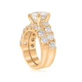 thumbnail image 4 of 6 cttw Diamond Engagement Matching Wedding Ring 14k Yellow Gold, 4 of 4