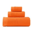 thumbnail image 7 of Bxaolu Bathroom Towels Set, Cotton Bath Towel Sets of 3 for Bathroom, Super Soft Highly Absorbent, Bath Towels Set with 1 Bath Towel, 1 Hand Towel, 1 Washcloths, Orange, 7 of 7