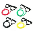 thumbnail image 2 of Fitness Exercise Cords Pull Rope Stretch Resistance Bands Elastic Training, 2 of 10