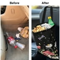 thumbnail image 6 of Yuyamidu Mushroom Car Trash Bag for Auto Accessories Daisy Automotive Waste Bag Dragonfly Garbage Bags Fit SUV Truck Sedan Hanging Vehicle Trash Bags, 6 of 7