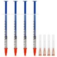 thumbnail image 1 of Lot de 4 colles conductrices argentées pour peinture, durcissement à la chaleur, pour réparation, 0,3 ml, 1 of 4