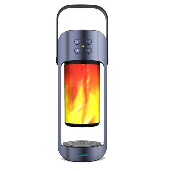 Blufree LED Flame Speaker, Bluetooth Speaker IP68 Waterproof Portable Wireless Speaker,360° Surround Stereo Sound 85FT Bluetooth Range Sport Speaker with Flame Light for Home, Outdoor