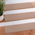 thumbnail image 6 of SussexHome Carpet Stair Treads for Wooden Steps - Indoor Staircase Step Treads with Thick Carpet - Self Adhesive Safety Treads to Prevent Slipping - Pet & Kid-Friendly - 7-Pack, 6 of 6