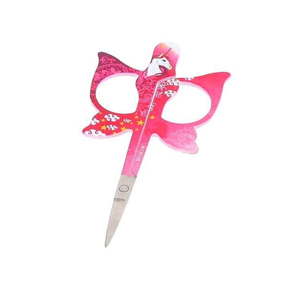 Bohin Unicorn Embroidery Scissors Pink