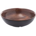 thumbnail image 2 of Epicure Acacia Grain Small Bowl 7.5" - Dark Woodgrain, 2 of 10