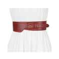 thumbnail image 4 of INSPIRE CHIC Women's Obi Waist Belt for Dresses Wide Belts Buckle Red, 4 of 4