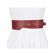 thumbnail image 4 of Cinturón Obi para Mujeres Inspire Chic para Vestidos, Cinturones Anchos con Hebilla Roja, 4 of 4