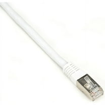 Black Box Cat6 250-MHz Shielded, Stranded Cable SSTP [PIMF], PVC, White, 20-ft. [6.0-m] (evnsl0272wh-0020)