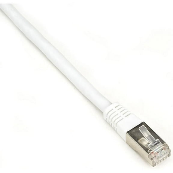 Black Box Cat6 250-MHz Shielded, Stranded Cable SSTP [PIMF], PVC, White, 20-ft. [6.0-m] (evnsl0272wh-0020)