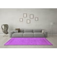 thumbnail image 3 of Ahgly Company Indoor Rectangle Oriental Purple Industrial Area Rugs, 2' x 3', 3 of 4