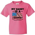 thumbnail image 3 of Inktastic My Daddy is a Veteran Youth T-Shirt, 3 of 5