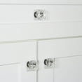 thumbnail image 3 of Grandeur Carr-Crys-Knob Carre 1-1/4” Square Crystal Cabinet Knob - Chrome, 3 of 7