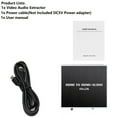 thumbnail image 6 of 4K x 2K HDMI to 3.5MM Audio Converter SPDIF Optical Stereo Out Splitter Adapter, 6 of 10