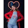 thumbnail image 2 of Happy Valentine's Day Heart T-Shirt Women -Smartprints Designs, Female 5X-Large, 2 of 4