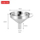 thumbnail image 4 of 2Conjunto Embudo de Cocina de Acero Inoxidable 304 de 5,9 Pulgadas con Colador de Filtro de Alimentos de 200 para Transferir Líquidos, Aceite, Hacer Mermelada, 4 of 5