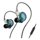 thumbnail image 1 of Audífonos In-ear Trn Cs2 Azul Transparente,con Micrófono Malubero Malu1482, 1 of 3