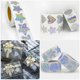 thumbnail image 3 of IDEANATEGRATE Pegatinas Adhesivas Plateadas Para Decorativo De Sobres Y Regalos Con Auto Adhesivo, 3 of 6