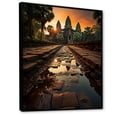 thumbnail image 2 of Designart "Journey To Asian Painting I" Asian Floater Framed Canvas Wall Art, 2 of 7