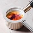 thumbnail image 2 of Stainless Steel Brulee Rings, Dessert Shop Baking Rings Creme Brulee Milk Cup Rims Metal Brulee Rings Milk Cup Rings Protectors for Tea Dessert Shop Brulee Making, 2 of 8