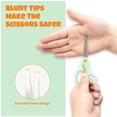 thumbnail image 5 of AGCAN 12 Pack Blunt Tip Training Scissors, Plastic Safety Scissors, Anti-Pinch Design, Classroom Arts and Paper Craft Supplies, 5 of 8