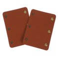 thumbnail image 1 of Shisuyan Suitcase Handle Wrap Brown Pu Leather 2Pack 5.1X3.5X0.08In, 1 of 8