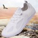 thumbnail image 3 of Men Ancho Zapatos Descalzos Malla para Escalada (41) Blanco, 3 of 9