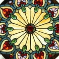 thumbnail image 3 of RADIANCE Goods Tiffany-Glass Victorian Window Panel 23.5", 3 of 7