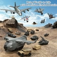 thumbnail image 3 of Military Vehicle Toy Set, 21-Piece Army Playset, Tanks, Fighter Jets, Transport Planes, Trucks & Helicopter for Boys Ages 4-8 | Battle Adventure STEM Learning Toys, Birthday Gift for Kids, 3 of 7